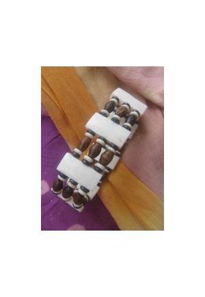 BR7008 bracelet os de buffle nepalais