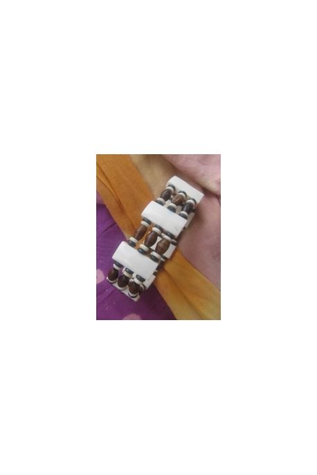 BR7008 bracelet os de buffle nepalais