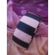 BR411 bracelet coco carre noir et blanc