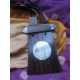 CO116 collier bois rectangle reglable et rond de nacre zoom