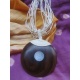CO118 collier bois rond certi de fils et rond de nacre