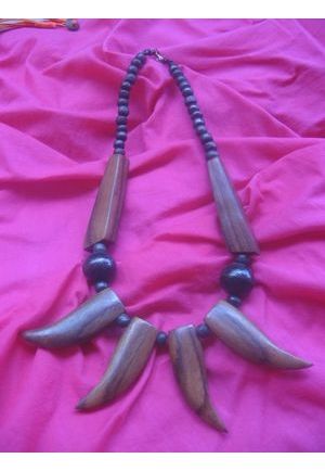 CO120 collier bois 4 dents