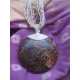 CO409 collier coco sombre rond certi de fils