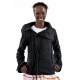 Veste zip petit noeud