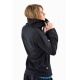 Veste zip diago doublee polaire grand col et 3 petites b