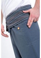 K1bis pantalon fisherman thai coton epais +10 couleurs