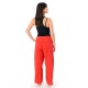 Pantalon pecheur Thai rouge