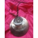 CO626 collier nacre double rond et spiral de nacre