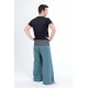 Pantalon Thai gris bleu
