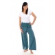 Pantalon Thai gris bleu