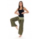 Pantalon Thai Fisherman vert et kaki