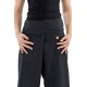 Pantalon pecheur thailande noir uni