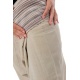 Pantalon Fisherman chanvre rayure chanvre