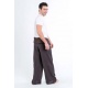 Pantalon Fisherman Thai marron