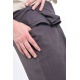 Pantalon Fisherman Thai marron