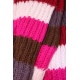 Echarpe poches moufles pure laine multicolore