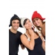 Bonnet pompom nepalais pure laine douce