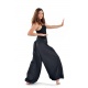 Pantalon Zen cache-tresor Noir et kaki