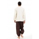 Chemise creme Gurung col mao