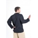 Chemise nepalaise homme col mao noire