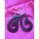 BO153 boucles d oreilles bois G