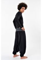 Sarouel elastique noir Mikos hiver