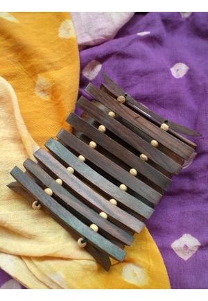 BR108 bracelet lamelle de bois