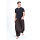 Pantalon sarouel elastique uni