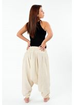 Pantalon sarouel elastique uni aladin sarwel indien