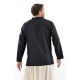 Chemise 3 boutons mao coton epais
