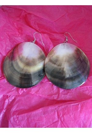BO630 boucle d oreilles grande nacre