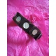 BR125 bracelet chevauche bois et rond de nacre