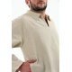 Chemise col relax chanvre