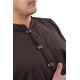 Chemise double bouton homme