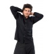 Chemise double bouton homme