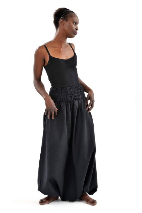 Pantalon sarouel unisexe unitaille