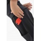 Pantalon sarouel enfant coton bio equitable Noir rouge