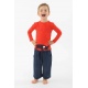 T shirt enfant Rhinoferoce pur coton bio manches longues