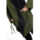 Veste ethnique Flox Noir et kaki 