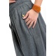 Pantalon elastique bouffant gris chine Kalika
