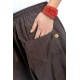 Pantacourt sarouel homme femme Vidya chocolat