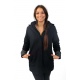 Veste homme femme basic ethnic doublée polaire
