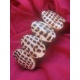 BR308 bracelet ovale shell leopard