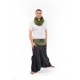 Cheche foulard babacool flowers in the wind kaki