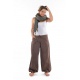 Pantalon hybride marron uni