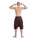 Saroual bermuda grande taille homme femme coton leger