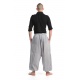 Pantalon sarouel baggy aladin homme femme gris clair