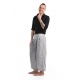 Pantalon sarouel baggy aladin homme femme gris clair
