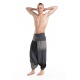 Sarouel elastique basic ethnic noir gris chine