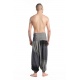 Sarouel elastique basic ethnic noir gris chine